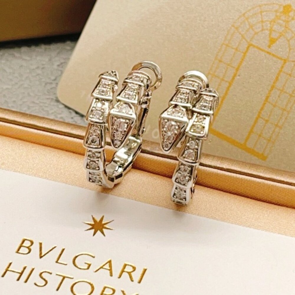 BVLGARI Silver Earrings - Picture 3 of 7